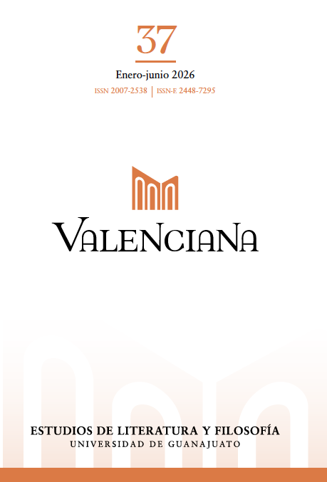 					Ver Núm. 37 (2026): Valenciana, enero-junio 2026
				